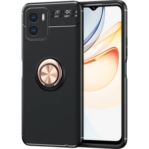 Kny Vivo Y15S Kılıf Yüzüklü Manyetik Ravel Silikon