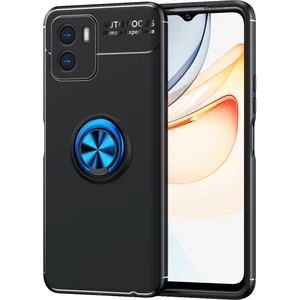 Kny Vivo Y15S Kılıf Yüzüklü Manyetik Ravel Silikon