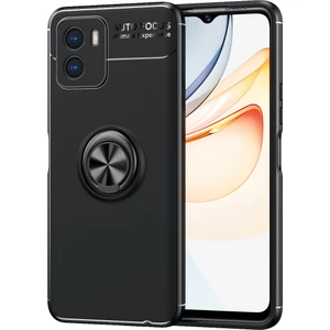 Kny Vivo Y15S Kılıf Yüzüklü Manyetik Ravel Silikon