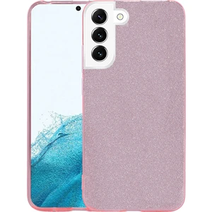 Kny Samsung Galaxy S22 Plus Kılıf Simli Parlak Shining Silikon