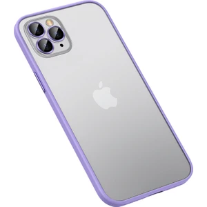 Kny Apple Iphone 12 Pro Max Kılıf Renkli Kenarlı Kamera Lens Koruyuculı Retro Kapak