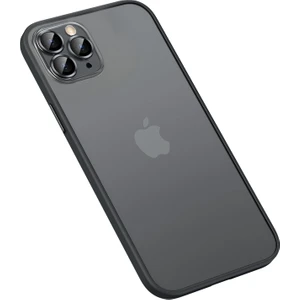 Kny Apple Iphone 12 Pro Max Kılıf Renkli Kenarlı Kamera Lens Koruyuculı Retro Kapak