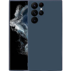 Kny Samsung Galaxy S22 Ultra Kılıf Içi Süet Renkli Mara Lansman Silikon