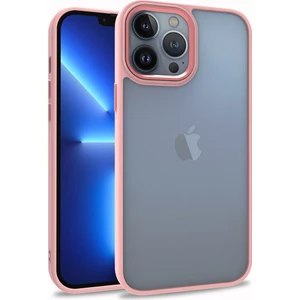 Kny Apple Iphone 13 Pro Max Kılıf Silikon Kenarlı Renkli Flora Kapak