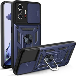 Kny Xiaomi Mi 11T Kılıf Ultra Korumalı Yüzüklü Manyetik Sürgülü Vega Kapak