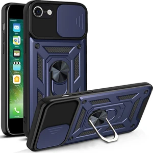 Kny Apple Iphone 8 Kılıf Ultra Korumalı Yüzüklü Manyetik Sürgülü Vega Kapak
