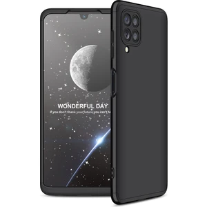 Kny Samsung Galaxy M32 Kılıf 3 Parça 360 Ays Kapak