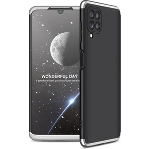 Kny Samsung Galaxy A22 Kılıf 3 Parça 360 Ays Kapak