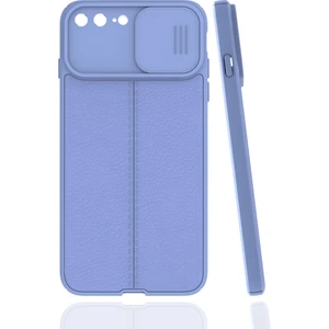 Kny Apple Iphone 8 Kılıf Deri Desenli Kamera Korumalı Sürgülü Niss Silikon