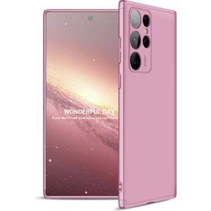 Kny Samsung Galaxy S22 Ultra Kılıf 3 Parça 360 Ays Kapak
