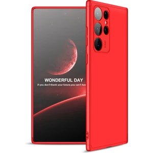Kny Galaxy S22 Ultra Kılıf 3 Parça 360 Ays Kapak
