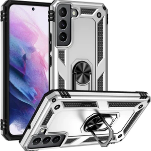 Kny Samsung Galaxy S22 Plus Kılıf Ultra Korumalı Yüzüklü Manyetik Vega Kapak
