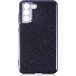 Kny Samsung Galaxy S21 Fe Kılıf Simli Parlak Shining Silikon