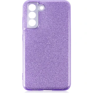Kny Samsung Galaxy S21 Fe Kılıf Simli Parlak Shining Silikon