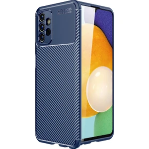 Kny Samsung Galaxy A13 4g Kılıf Karbon Desenli Lux Negro Silikon