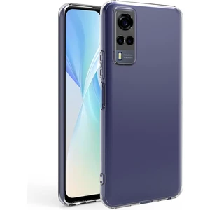 Kny Vivo Y53S Kılıf Ultra Ince Şeffaf Silikon