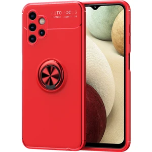 Kny Samsung Galaxy A13 4g Kılıf Yüzüklü Manyetik Ravel Silikon