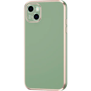 Kny Apple Iphone 13 Kılıf Renkli Parlak Kenarlı Laser Bark Silikon