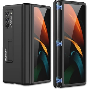 Kny Samsung Galaxy Z Fold 2 Kılıf M-Magnet Katlanabilir 360 Kapak