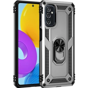 Kny Samsung Galaxy M52 Kılıf Ultra Korumalı Yüzüklü Manyetik Standlı Vega Kapak