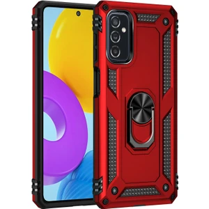 Kny Samsung Galaxy M52 Kılıf Ultra Korumalı Yüzüklü Manyetik Standlı Vega Kapak