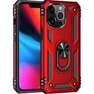 Kny Apple Iphone 13 Pro Max Kılıf Ultra Koruma Yüzüklü Manyetik Vega Kapak