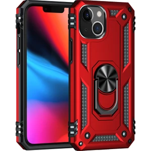 Kny Apple Iphone 13 Mini Kılıf Ultra Koruma Yüzüklü Manyetik Vega Kapak
