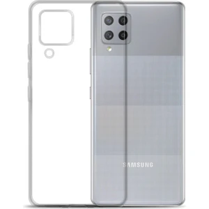 Kny Samsung Galaxy M22 Kılıf Ultra Ince Şeffaf Silikon