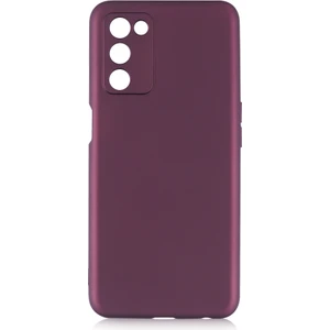 Kny Oppo A55 Kılıf Ultra Ince Mat Silikon