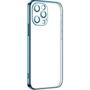 Kny Apple Iphone 12 Pro Max Kılıf Kamera Korumalı Renkli Laser Krep Silikon