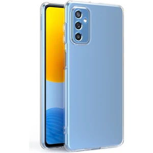 Kny Samsung Galaxy M52 Kılıf Ultra Ince Şeffaf Silikon