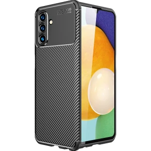 Kny Galaxy A13 5g Kılıf Karbon Desenli Lux Negro Silikon