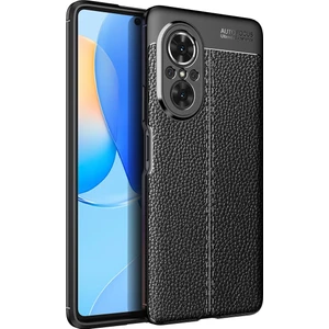 Kny Huawei Nova 9se Kılıf Deri Desenli Lux Niss Silikon