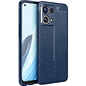 Kny Oppo Reno 7 Kılıf Deri Desenli Lux Niss