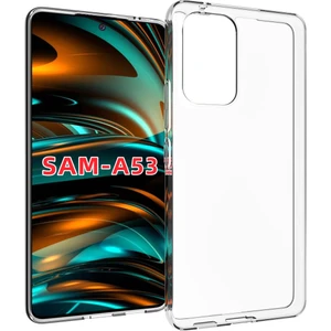 Kny Samsung Galaxy A53 Kılıf Ultra Ince Şeffaf Silikon