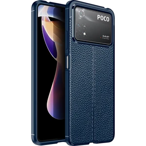 Kny Xiaomi Poco X4 Pro 5g Kılıf Deri Desenli Lux Niss Silikon