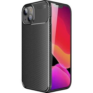 Kny Apple Iphone 13 Mini Kılıf Karbon Desenli Lux Negro Silikon