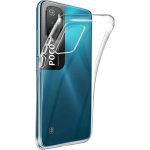 Kny Xiaomi Poco M3 Pro Kılıf Ultra Ince Şeffaf Silikon