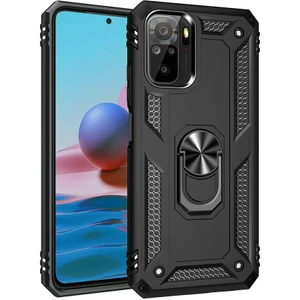 Kny Xiaomi Redmi Poco M3 Pro Kılıf Ultra Korumalı Yüzüklü Manyetik Vega Kapak