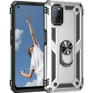 Kny Oppo A54 Kılıf Ultra Korumalı Yüzüklü Manyetik Vega Kapak
