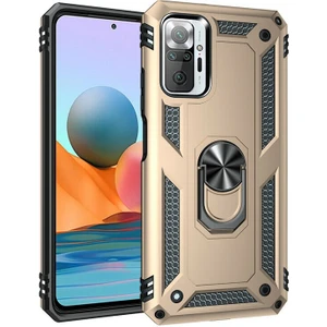 Kny Xiaomi Redmi Note 10 Kılıf Ultra Korumalı Yüzüklü Manyetik Vega Kapak