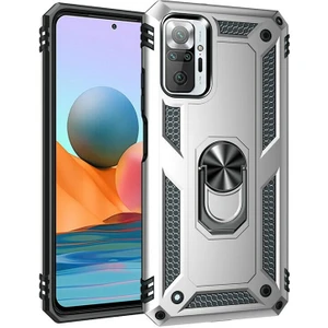 Kny Xiaomi Redmi Note 10 Kılıf Ultra Korumalı Yüzüklü Manyetik Vega Kapak