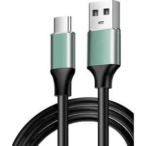50cm USB 3.1Gen2 10G USB Type-A (Erkek) to Type-C (Erkek) Data ve Hızlı Şarj Kablosu
