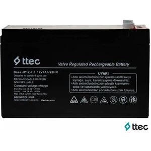 Base 12V 7 Ah Kuru Tip Bakımsız Akü