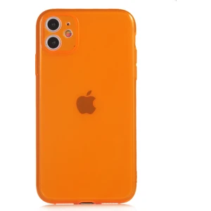 Kny Apple Iphone 11 Kılıf Renkli Fosforlu Mun Silikon