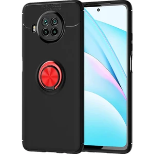 Kny Xiaomi Redmi Note 9 Pro 5g Kılıf Yüzüklü Manyetik Ravel Silikon