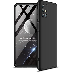 Kny Samsung Galaxy M31S Kılıf 3 Parça 360 Zore Ays Kapak