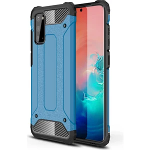 Kny Samsung Galaxy S20 Fe Kılıf Çift Katmanlı Armour Case