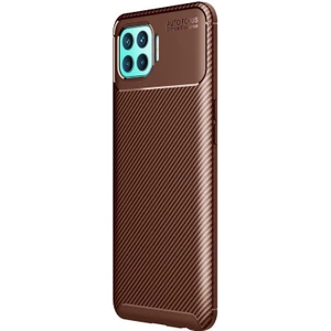 Kny Oppo Reno 4 Lite Kılıf Karbon Desenli Lux Negro Silikon
