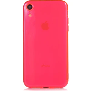 Kny Apple Iphone Xr Kılıf Renkli Fosforlu Mun Silikon